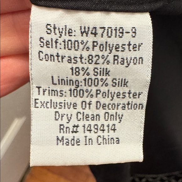 Johnny Was Black Embroidered Kimono - Picture 5 of 5